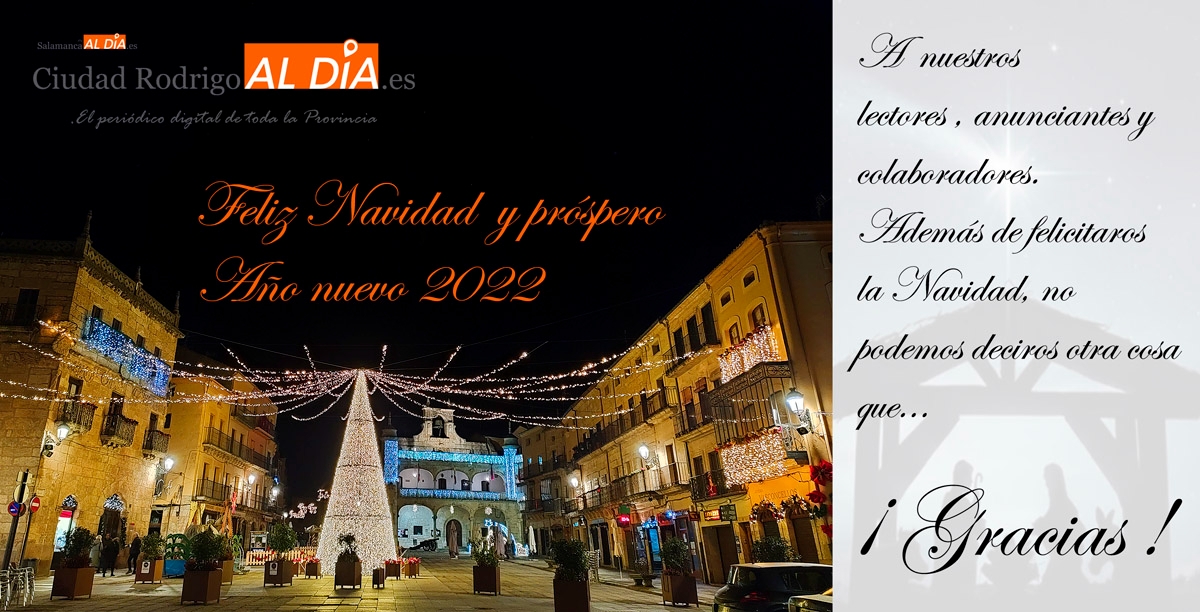 Ciudad Rodrigo Al Día les desea Feliz Navidad